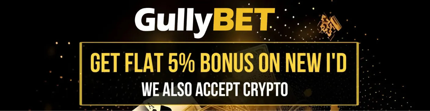 Crypto accepted promotion gullybet